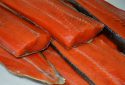 Cold smoked Sockeye (red) salmon sidepiece